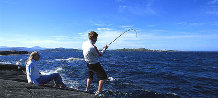 Морская рыбалка в Норвегии